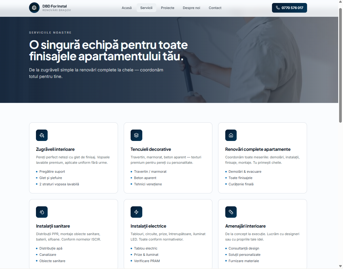 Demo – Firme de Finisaje / Amenajări Interioare — imagine 6